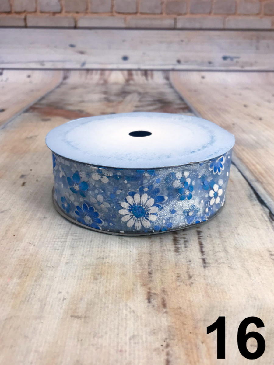 Лента декор TKA41 BL  Интернет-магазин Feron Flower 