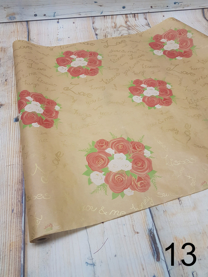 Бумага крафт ПРЕМИУМ   Интернет-магазин Feron Flower 