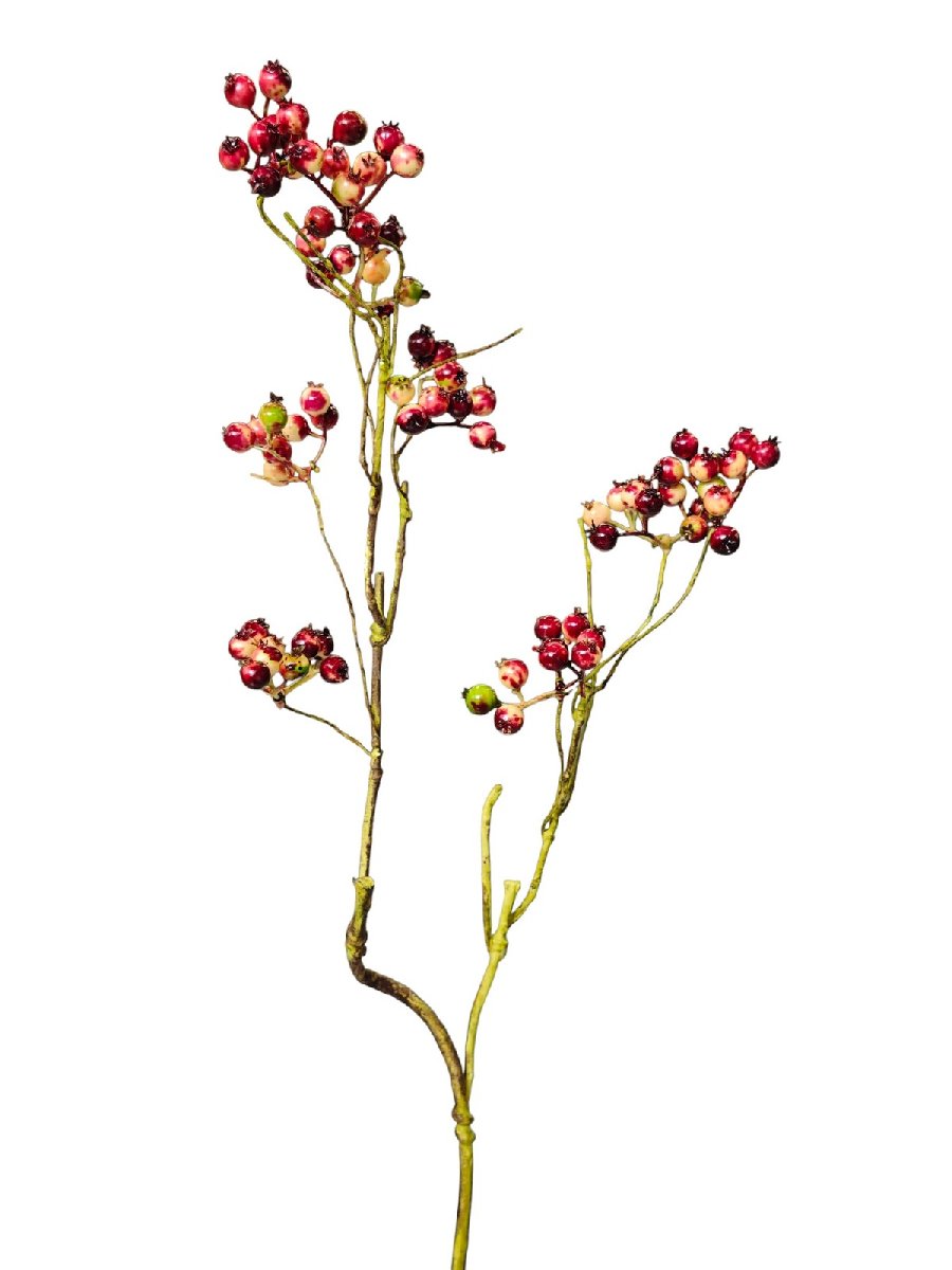 Ветка с ягодой 9144-1342  Интернет-магазин Feron Flower 