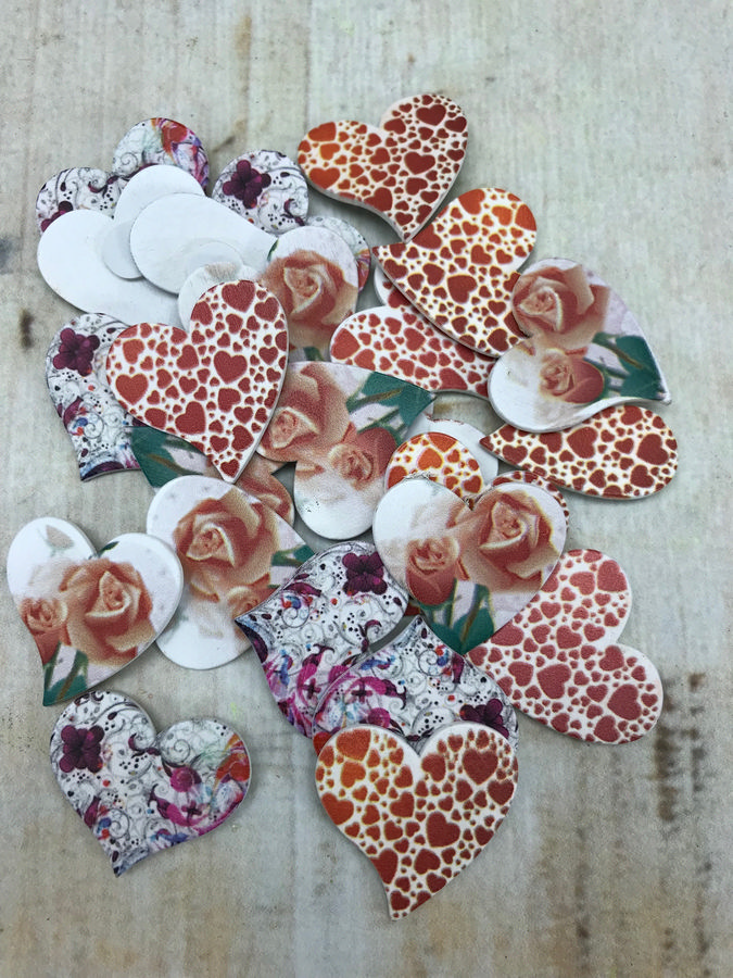 Сердце на липучке 0091  Интернет-магазин Feron Flower 