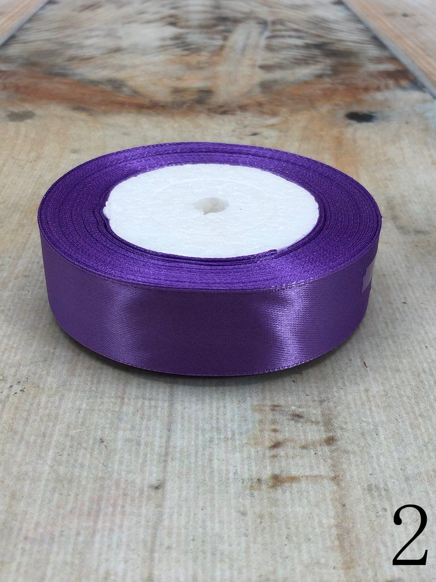 Лента атлас LUK25mm*25y  Интернет-магазин Feron Flower 