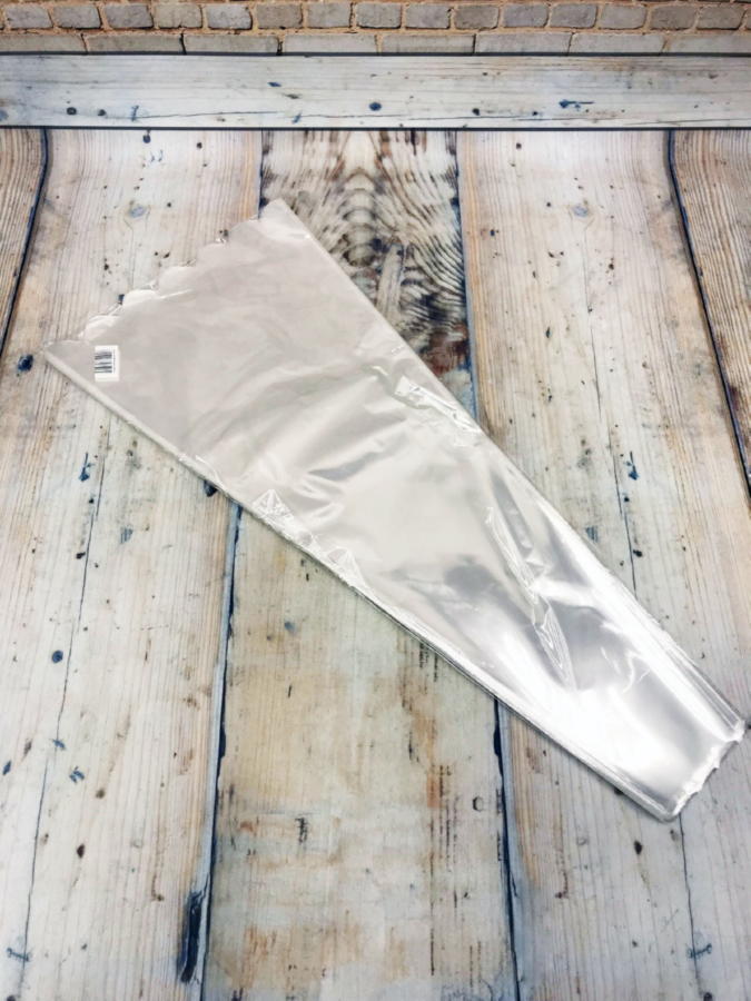 Конус 18Х80Х8 прозр. 100шт.  Интернет-магазин Feron Flower 