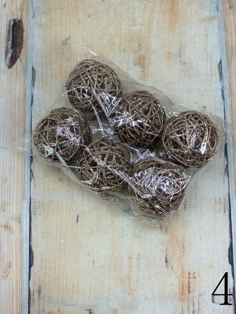 Шар декор MN18099-7cm  Интернет-магазин Feron Flower 