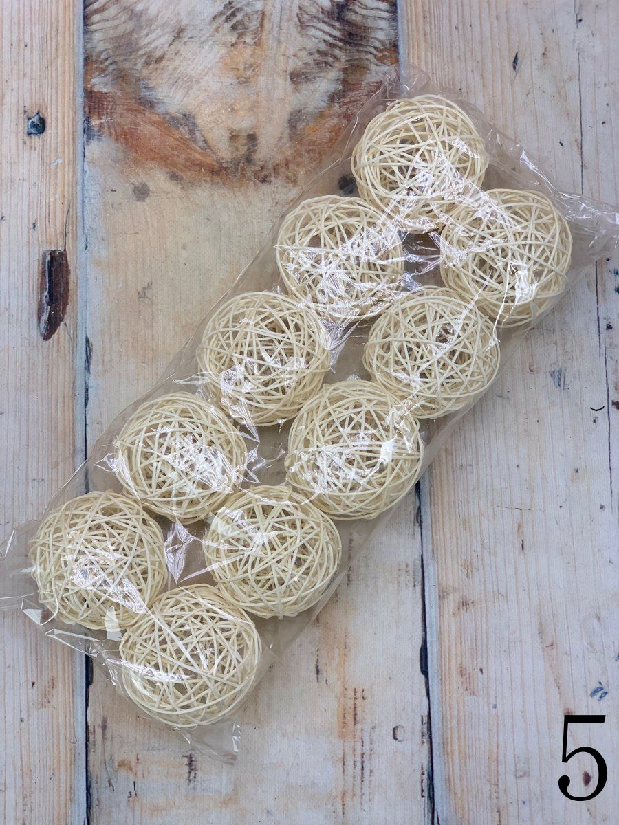 Шар плетен XF11-1620 MIX 10шт  Интернет-магазин Feron Flower 