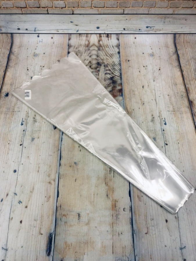 Конус 40Х70 прозр. 100 шт.  Интернет-магазин Feron Flower 