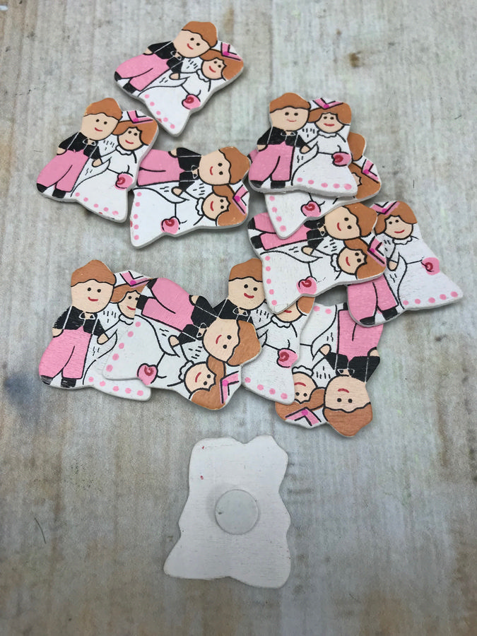 Молодожены лип K693  Интернет-магазин Feron Flower 