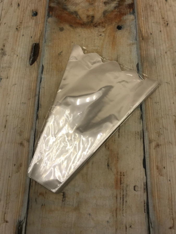 Конус 24Х35 прозр. 100шт.  Интернет-магазин Feron Flower 