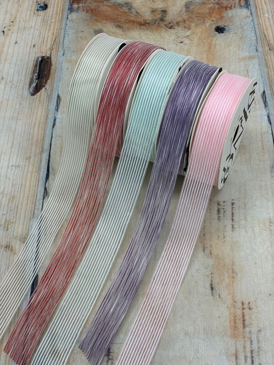 Лента Нежность 25mm/18y  Интернет-магазин Feron Flower 