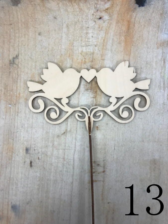 Топпер МИКС 5 шт.  Интернет-магазин Feron Flower 