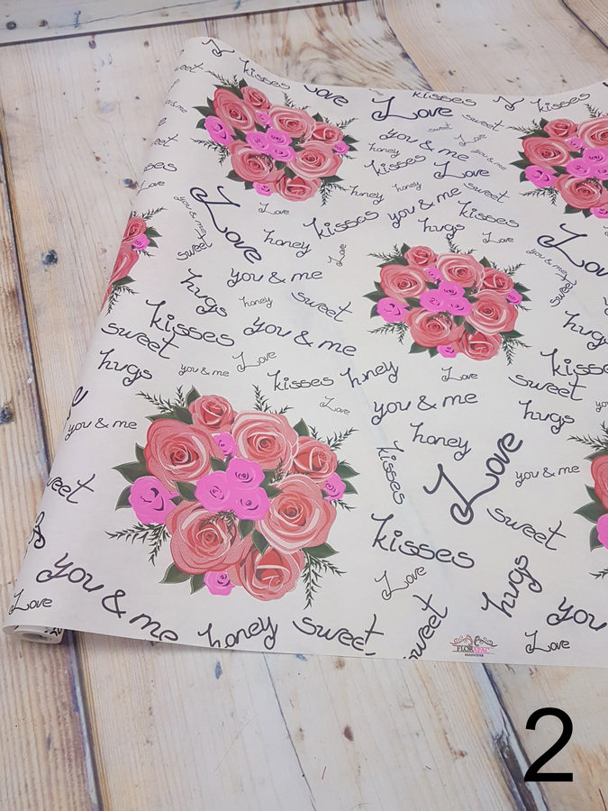 Бумага крафт ПРЕМИУМ   Интернет-магазин Feron Flower 