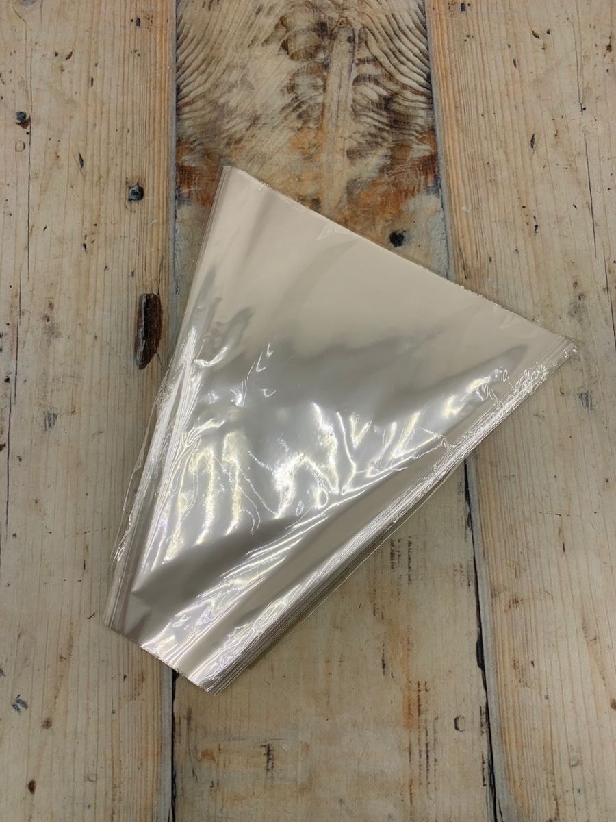 Конус 35Х40 прозр 100шт.  Интернет-магазин Feron Flower 