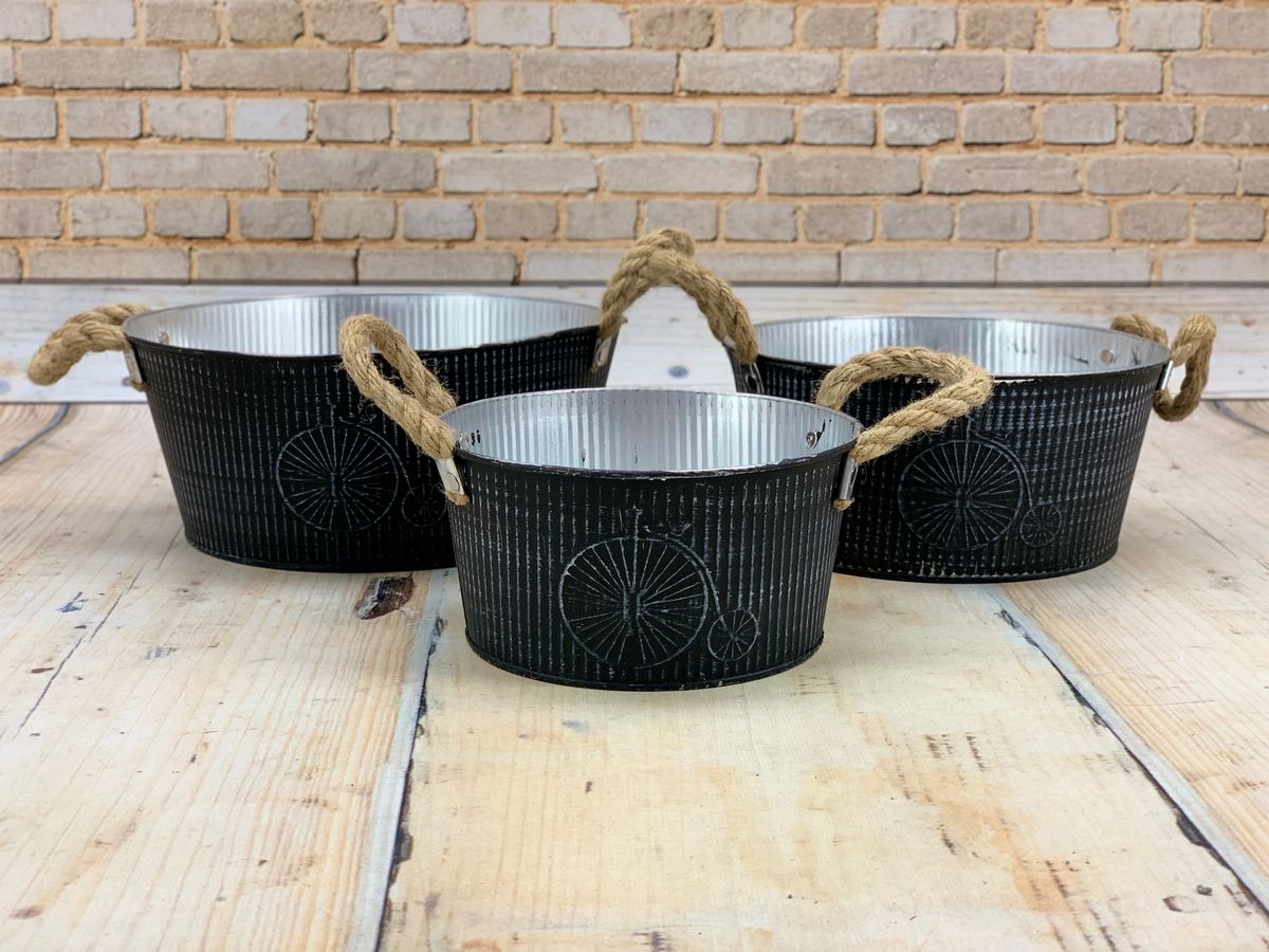 Кашпо мет. 121CAN289083  Интернет-магазин Feron Flower 