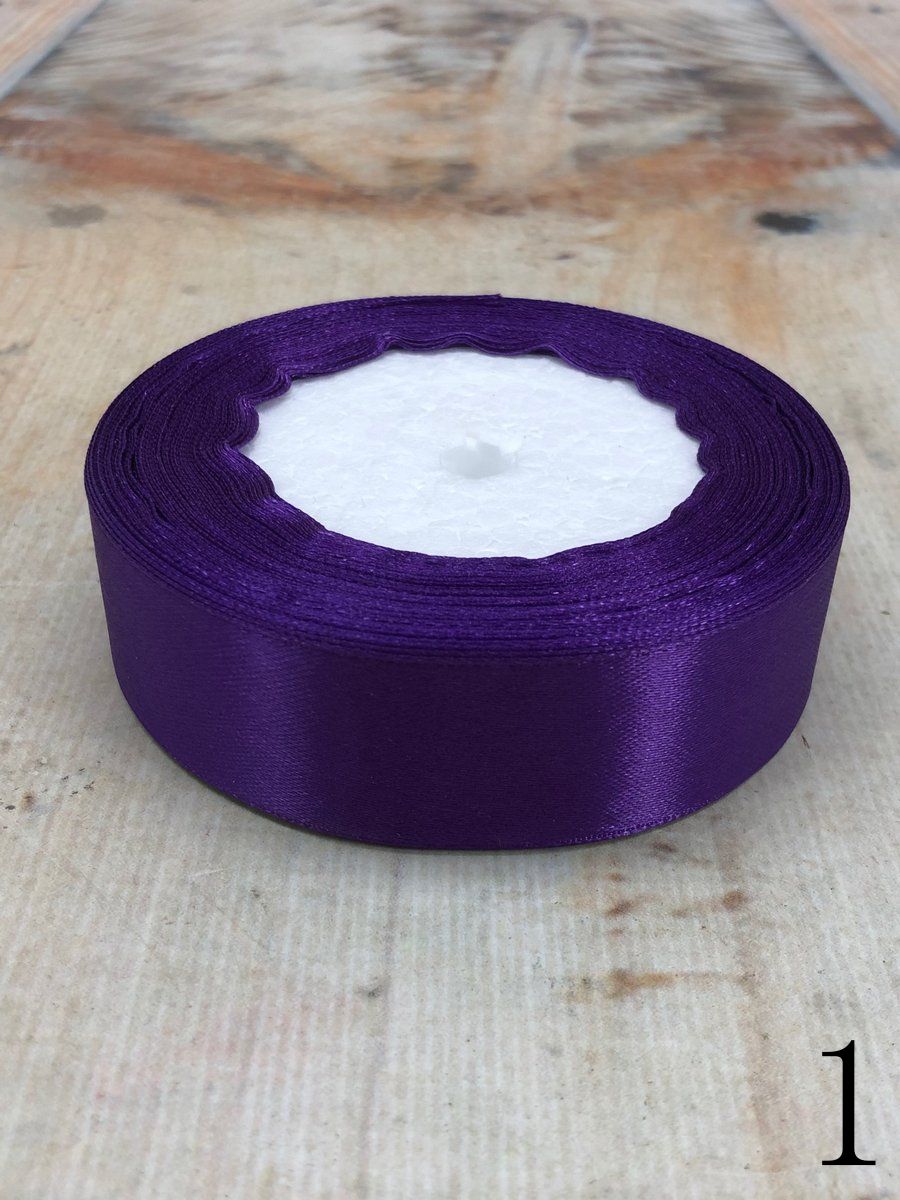 Лента атлас LUK25mm*25y  Интернет-магазин Feron Flower 