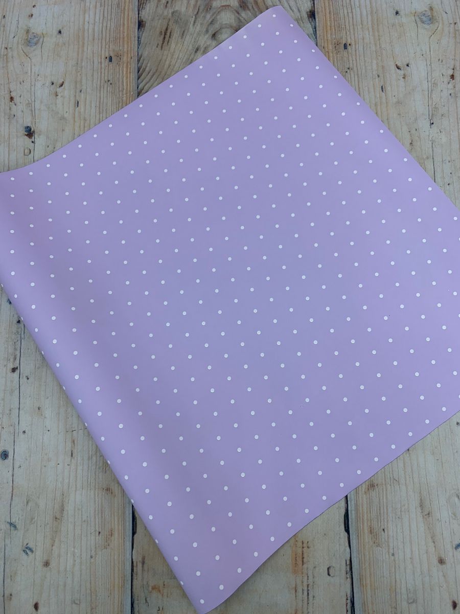 Пленка мат. Мелкий горошек 58СМX10М  Интернет-магазин Feron Flower 