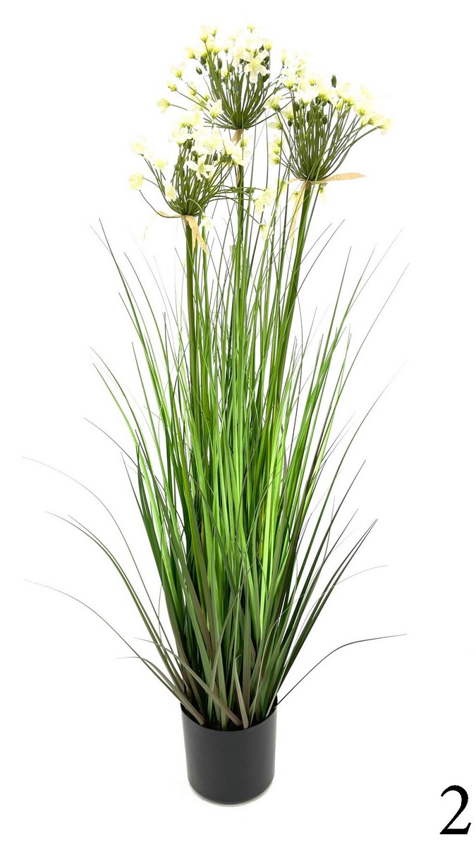 Осока в горшке 7256-WH5  Интернет-магазин Feron Flower 