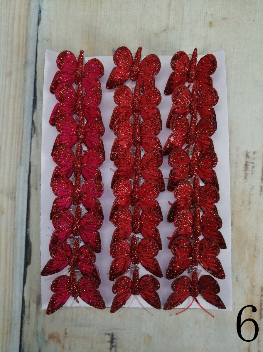 Бабочка 5cm S/24 POL  Интернет-магазин Feron Flower 