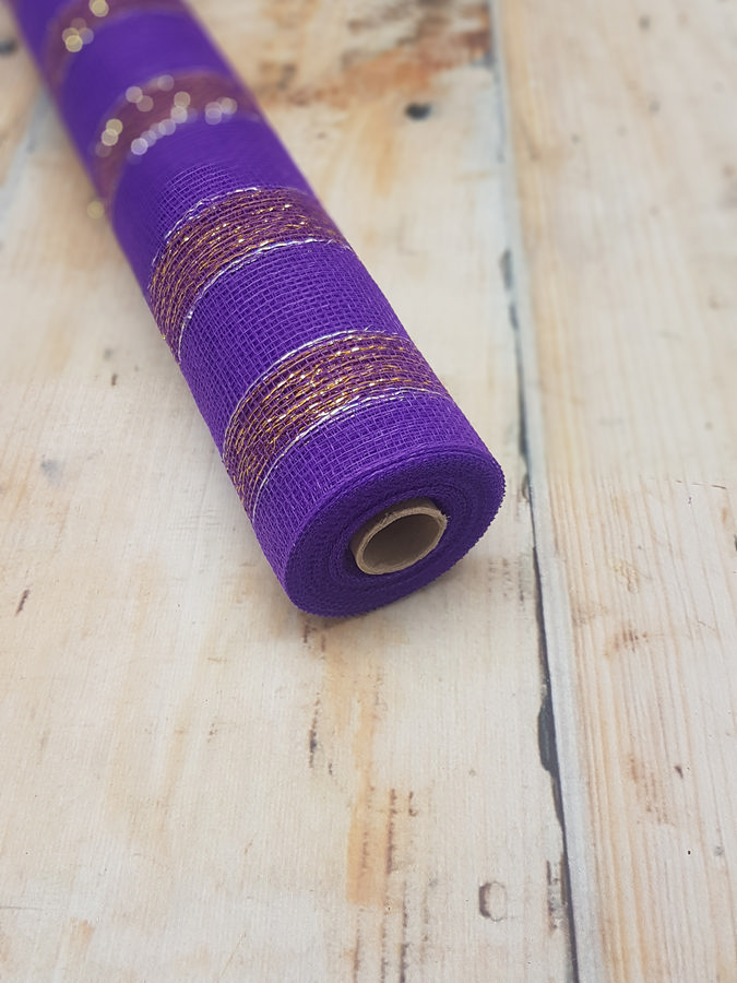 Сетка RIBBON 54Х10 фиолет  Интернет-магазин Feron Flower 