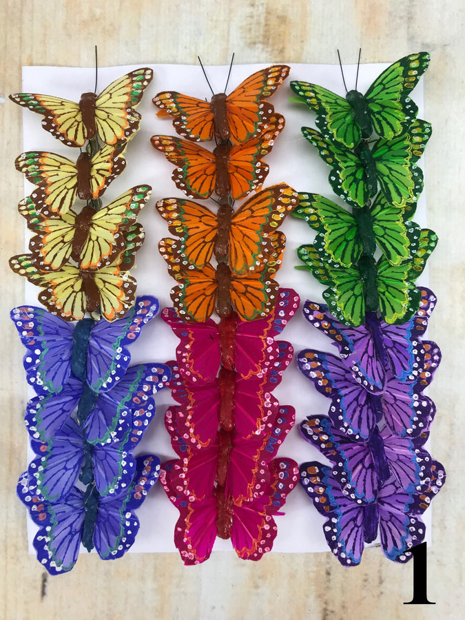 Бабочка FER 5cm 24 pc.  Интернет-магазин Feron Flower 