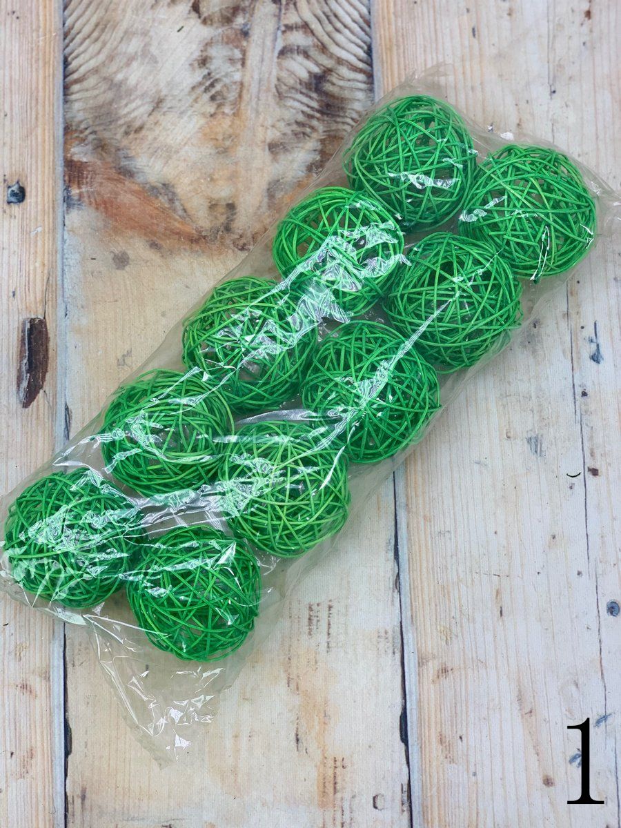 Шар плетен XF11-1620 MIX 10шт  Интернет-магазин Feron Flower 