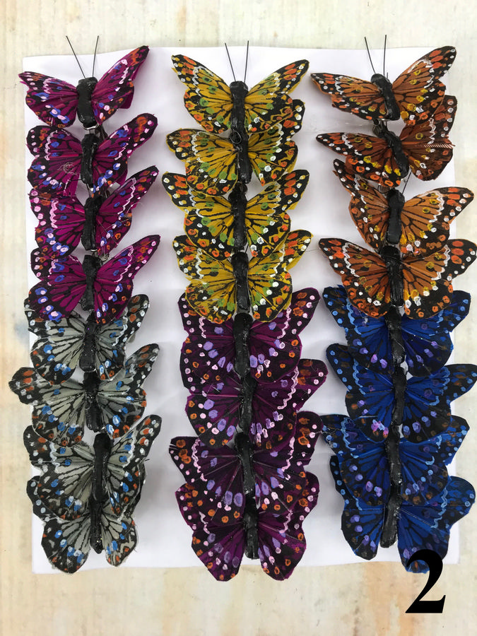 Бабочка FER 5cm 24 pc.  Интернет-магазин Feron Flower 