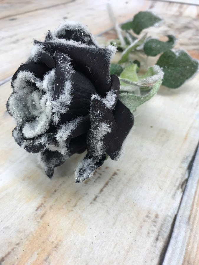 Роза снежная 13629  Интернет-магазин Feron Flower 