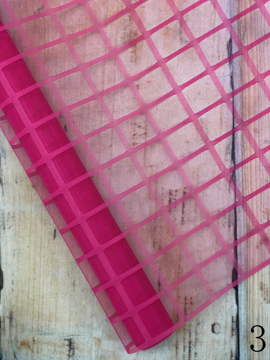 Сетка органза SQUARE 50cmX5y LAT  Интернет-магазин Feron Flower 