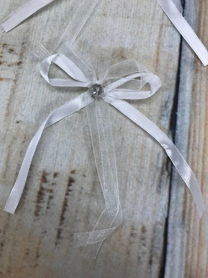 Бантик с бусинкой 100шт. BOWS   Интернет-магазин Feron Flower 