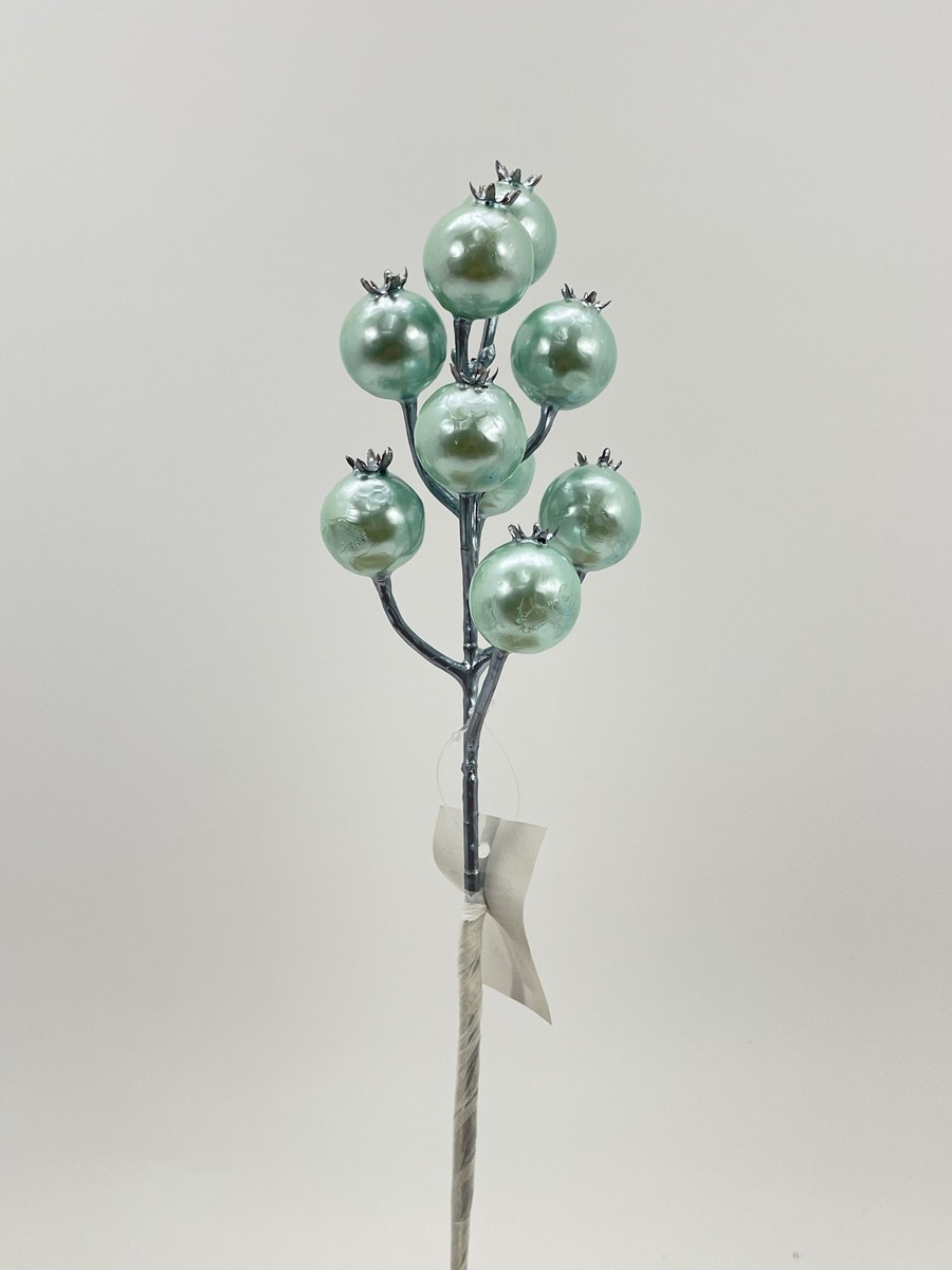 Ветка шар с блестками EYK23-473-3  Интернет-магазин Feron Flower 