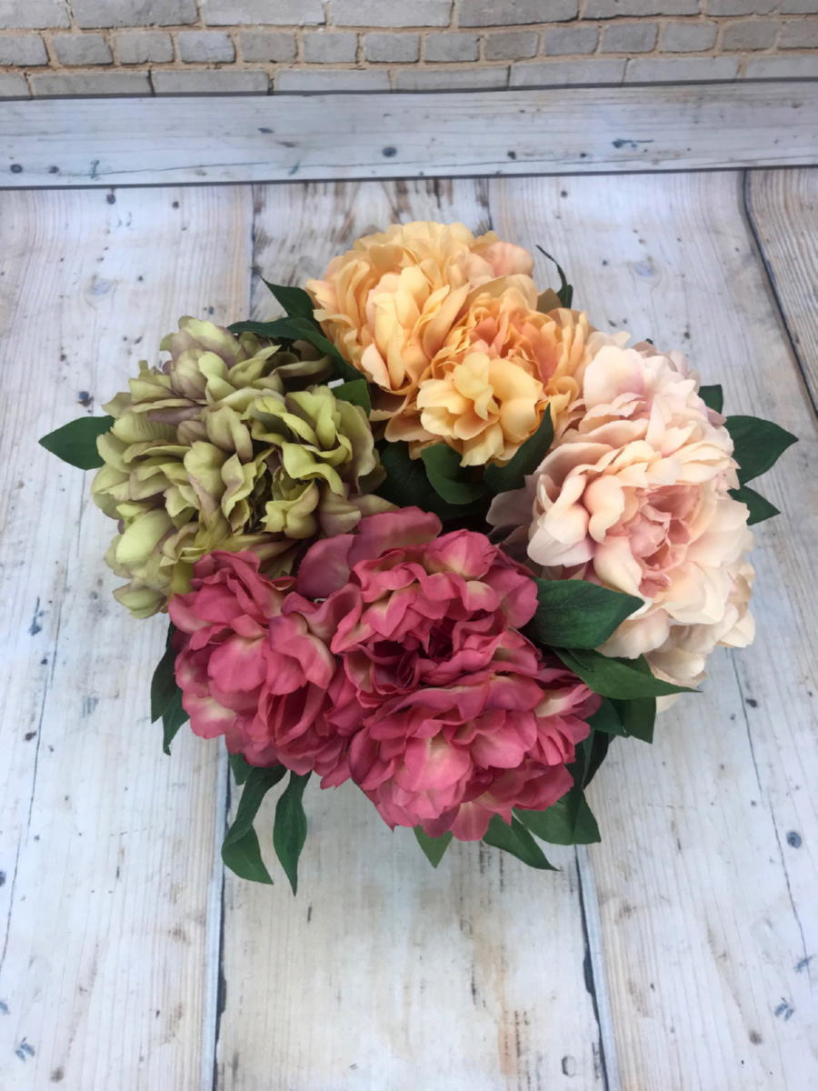 Пион букет 86CAN1-2675  Интернет-магазин Feron Flower 