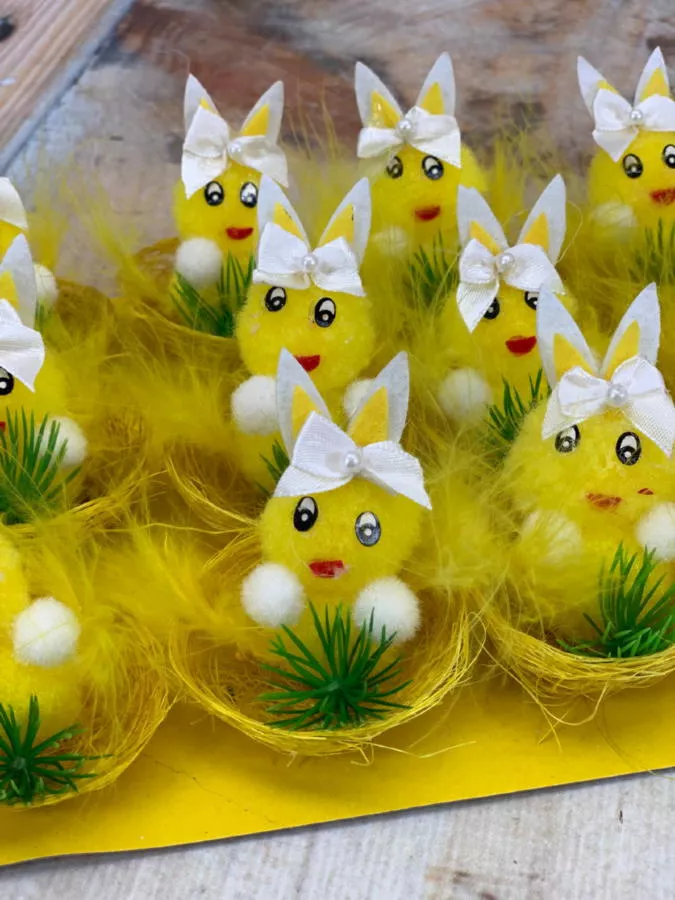 Зайчик 12шт. Y538  Интернет-магазин Feron Flower 