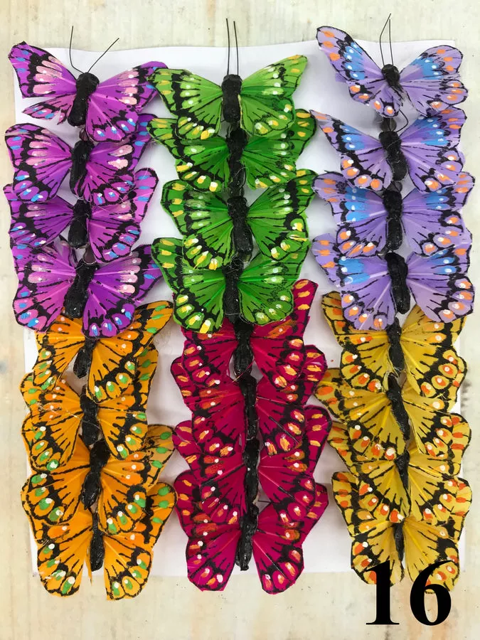 Бабочка FER 5cm 24 pc.  Интернет-магазин Feron Flower 