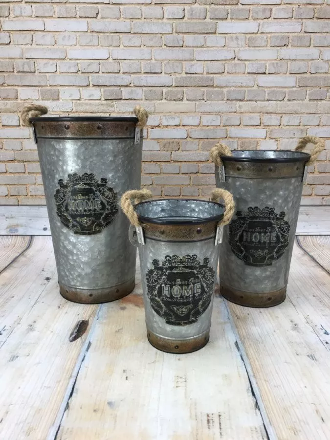 Кашпо мет. FH0151  Интернет-магазин Feron Flower 