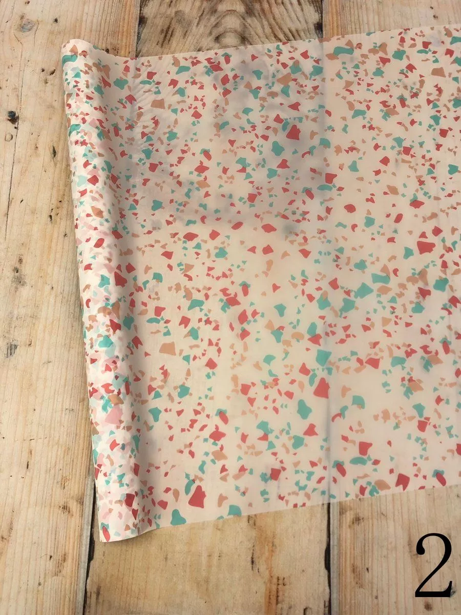 Пленка мат. Осколки 60СМX10М.  Интернет-магазин Feron Flower 