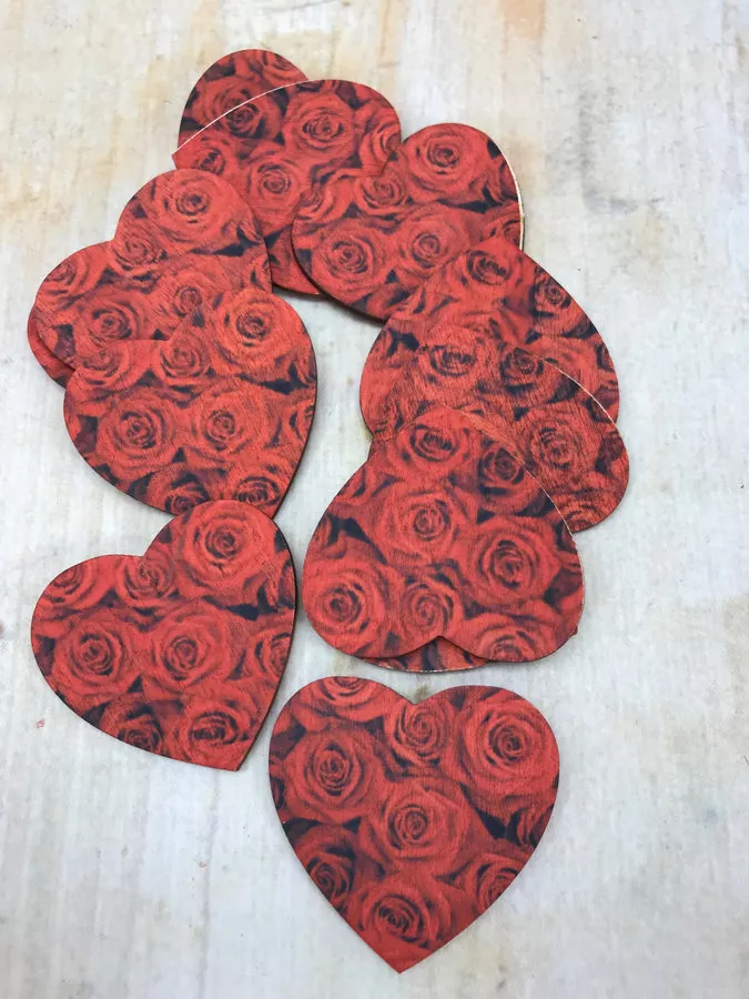 Сердце на лип. JU1302  Интернет-магазин Feron Flower 