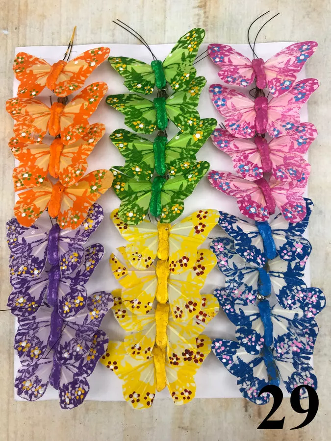 Бабочка FER 5cm 24 pc.  Интернет-магазин Feron Flower 