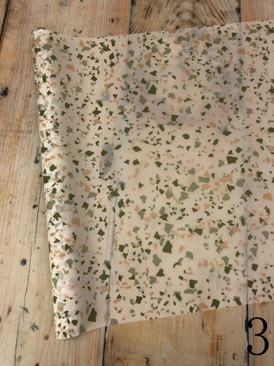 Пленка мат. Осколки 60СМX10М.  Интернет-магазин Feron Flower 