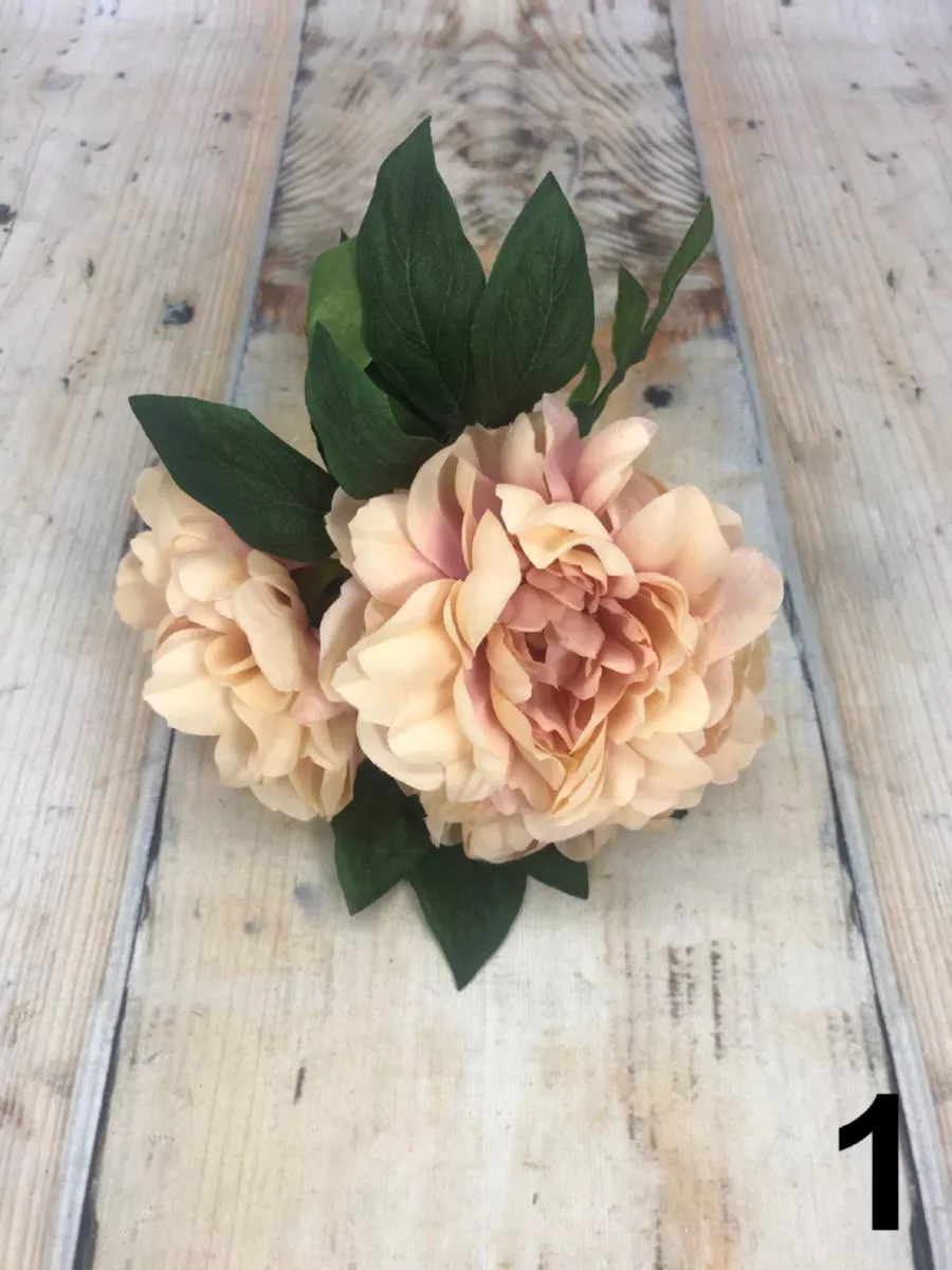 Пион букет 86CAN1-2675  Интернет-магазин Feron Flower 