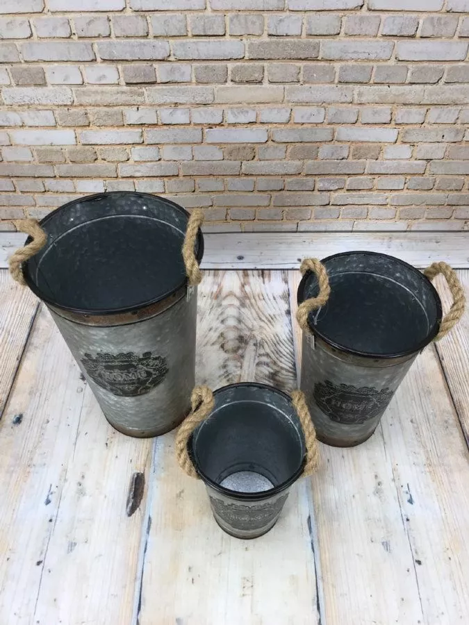 Кашпо мет. FH0151  Интернет-магазин Feron Flower 