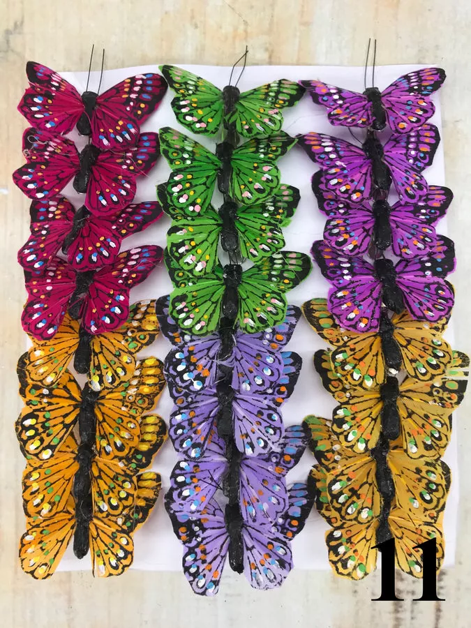 Бабочка FER 5cm 24 pc.  Интернет-магазин Feron Flower 