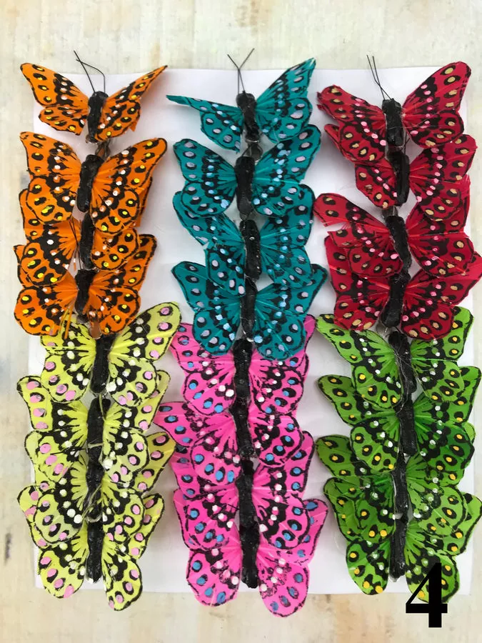 Бабочка FER 5cm 24 pc.  Интернет-магазин Feron Flower 