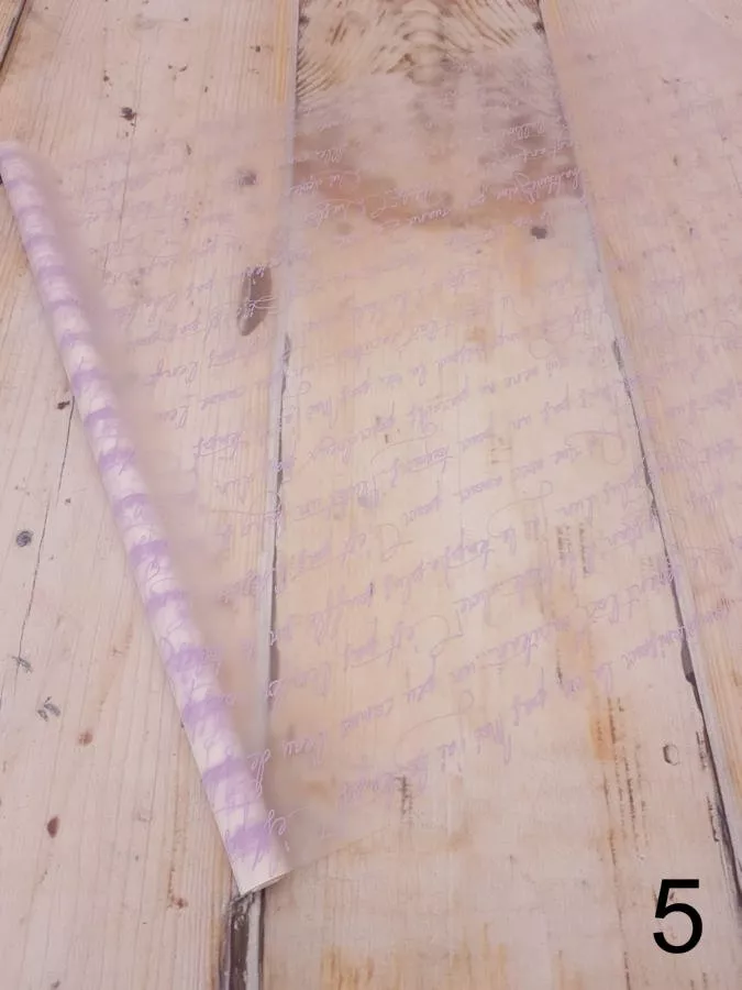 Пленка мат. Рукопись 200гр.  Интернет-магазин Feron Flower 