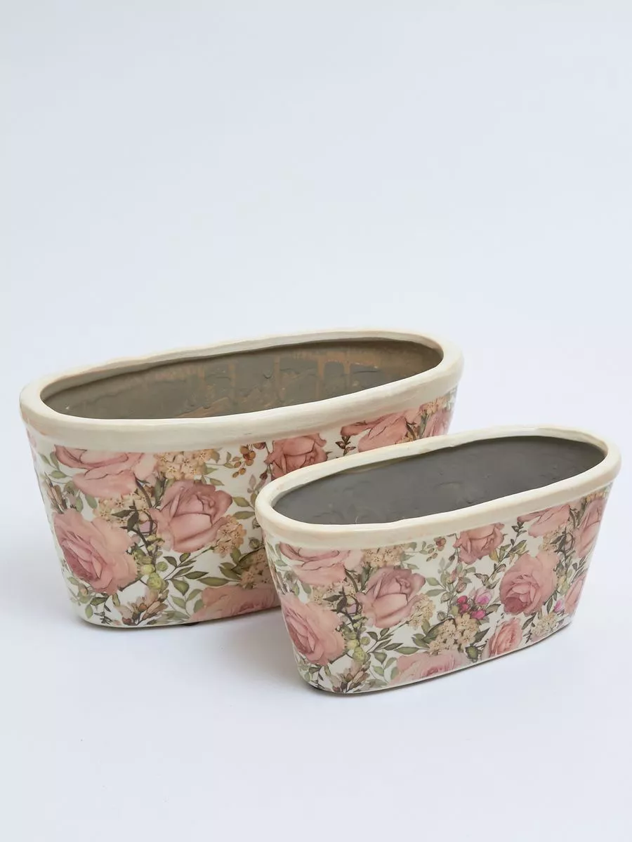 Кашпо B082-T01-ST2001F-2  Интернет-магазин Feron Flower 