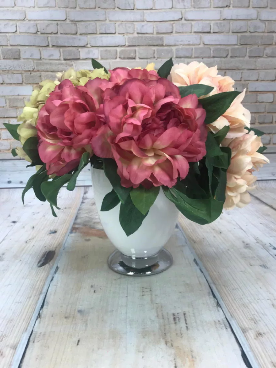 Пион букет 86CAN1-2675  Интернет-магазин Feron Flower 