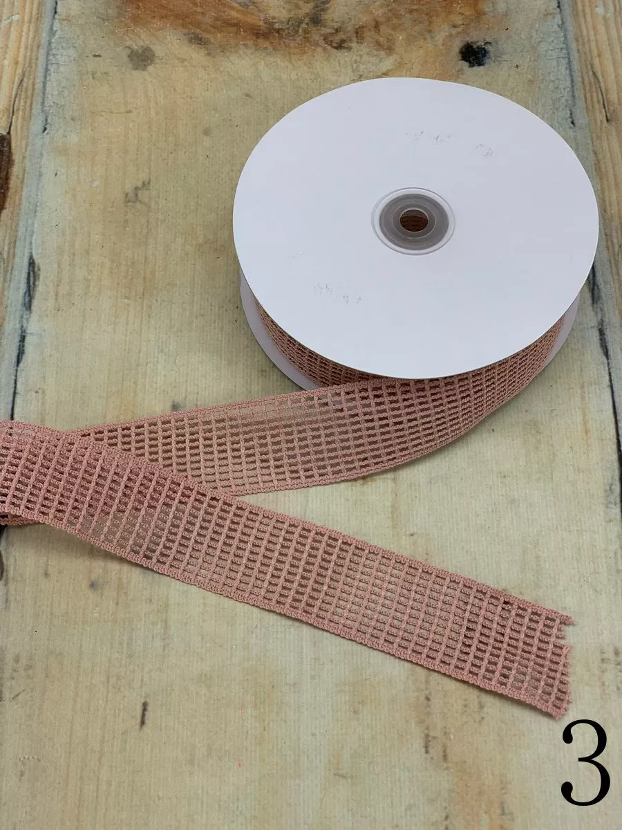 Лента Сетка хлопок 38mm/18y  Интернет-магазин Feron Flower 