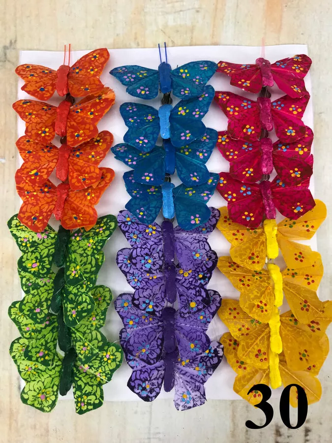 Бабочка FER 5cm 24 pc.  Интернет-магазин Feron Flower 