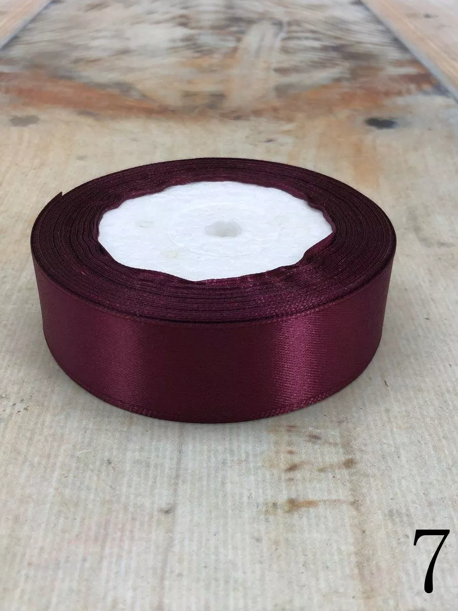 Лента атлас LUK25mm*25y  Интернет-магазин Feron Flower 