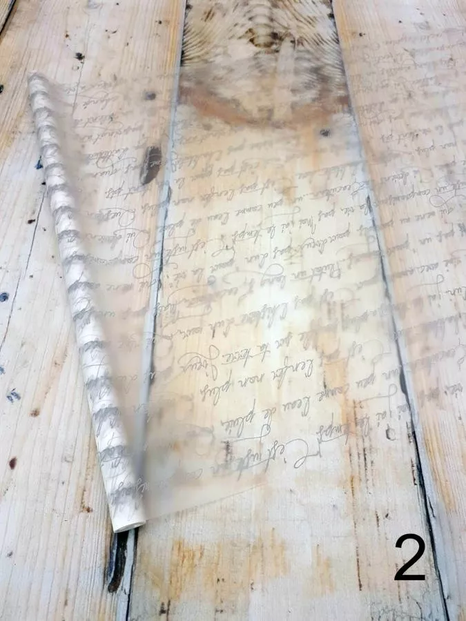 Пленка мат. Рукопись 200гр.  Интернет-магазин Feron Flower 