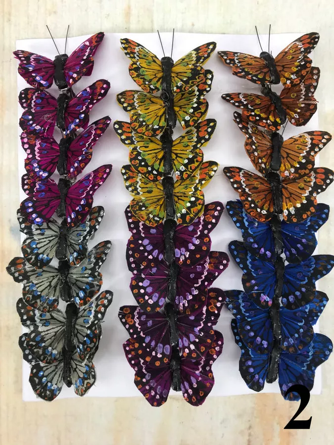 Бабочка FER 5cm 24 pc.  Интернет-магазин Feron Flower 