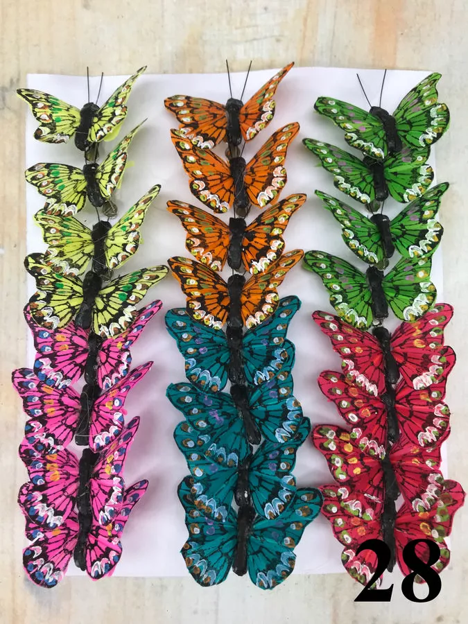 Бабочка FER 5cm 24 pc.  Интернет-магазин Feron Flower 