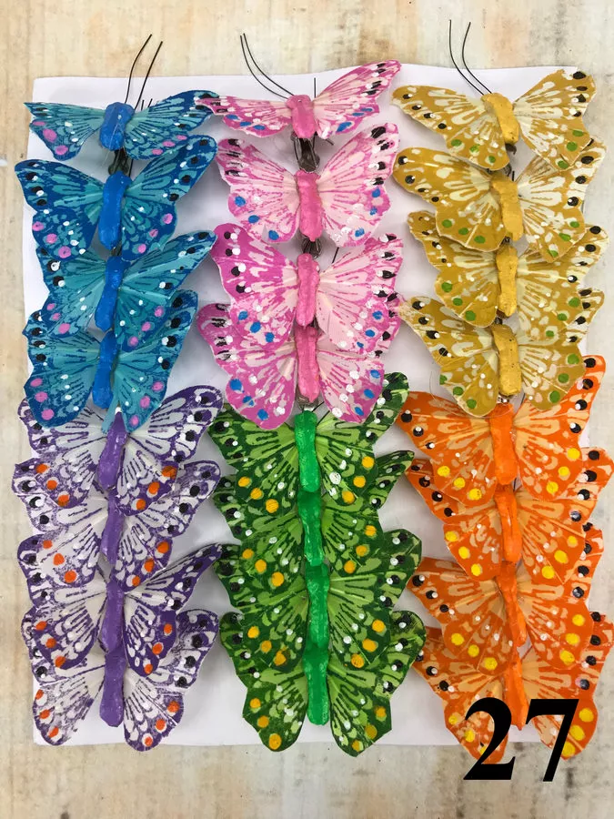 Бабочка FER 5cm 24 pc.  Интернет-магазин Feron Flower 